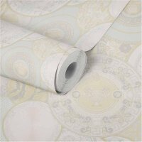 349012 Papier peint Baroque Ornement Beige Crème...