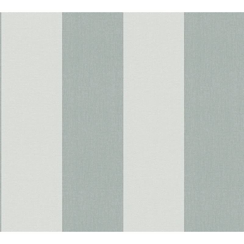 397911 Papier peint rayures vert structure lin moderne AS Creation